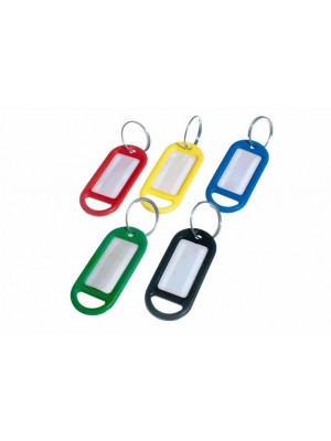 Assorted Colours Key Rings And Identity Card Tag