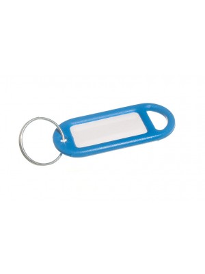 Key Ring And Identity Card Tag Blue