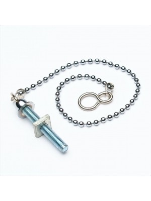 Basin Sink Ball Chain & Stay Chrome 450mm ( 18 Inch )