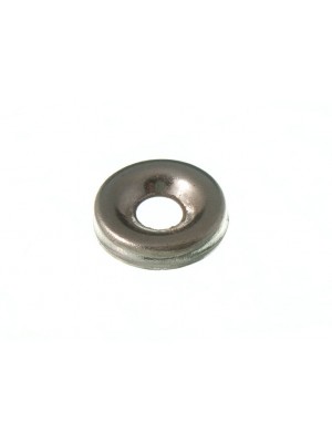 SCREW CUP SURFACE FINISHING WASHERS NO. 6 CHROME PLATED STEEL