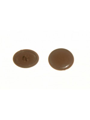 Pozi Push On Screw Cap Covers Brown To Fit No. 6 & No. 8 Screws