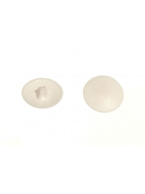 1,000 X Pozi Push On Screw Cap Covers White To Fit No. 6 &Amp; No. 8 Screws