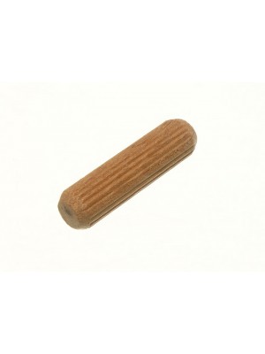 Wooden Dowels Hardwood Grooved Fluted Wood Pins M8 X 30mm