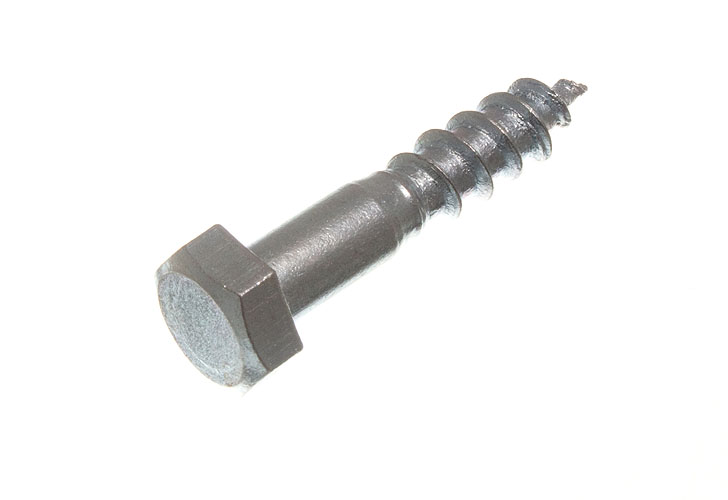 Product Image 240 X Hexagon Hex Head Coach Screw BZP Zinc Plated Steel Fixing M8 X 40mm