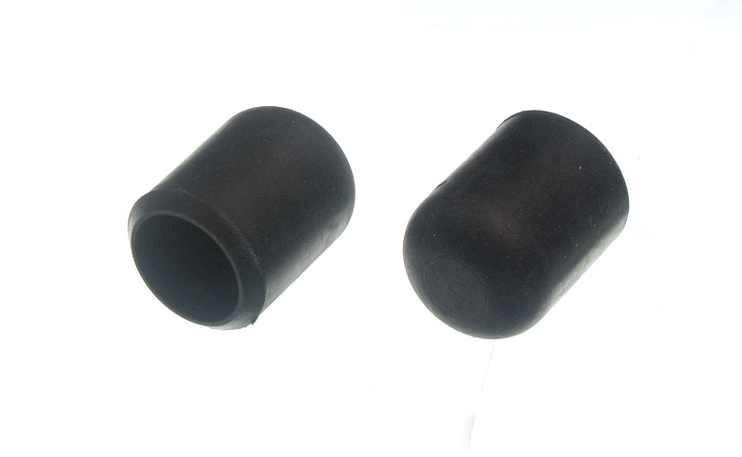 Product Image 500 X Chair Ferrules Black Rubber Floor Protector Stick Ends 16mm 5/8 Inch