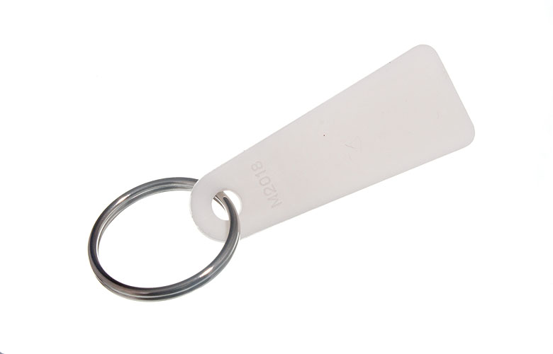 Product Image 500 X Key Rings &Amp; Identity Label And Rings 25mm White 
