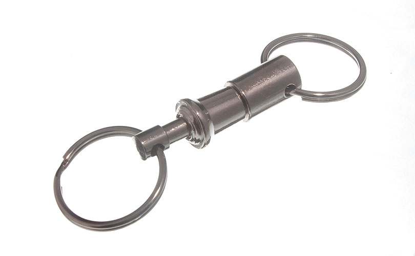 Product Image 48 X Pull - Apart Key Rings Nickel Plated 